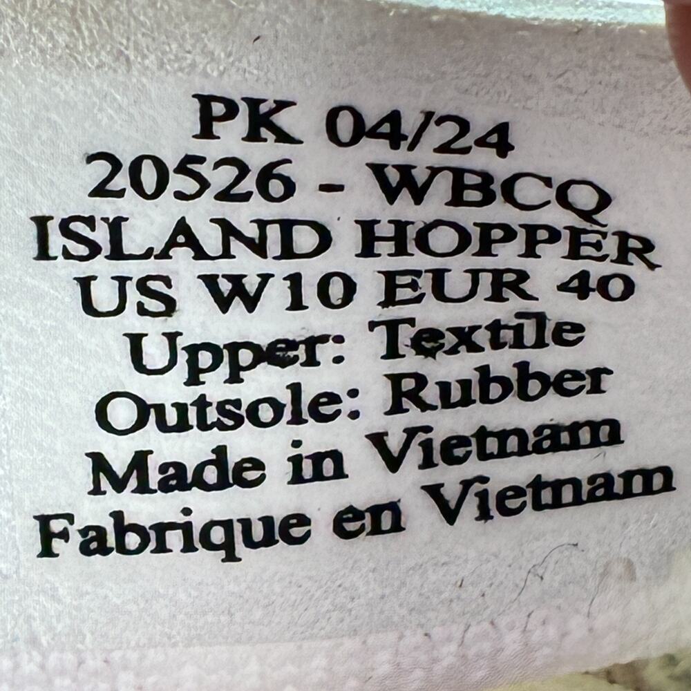 OluKai Island Hopper White Pink Cross Training Shoes 20526-WBCQ Women's Size 10 - Picture 9 of 10